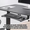 Underdesk Keyboard Drawer Keyboard Shelf Sliding Slide-Out Keyboard Drawer Keyboard Shelf Sliding Under Desk Mounted Keyboard