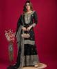 Women Traditional Wear Heavy Chinnon Salwar Kameez Indian Bollywood Pakistani Salwar Suit Palazzo Set