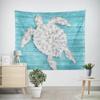 Office Living Room Tapestry Creative Starfish Turtle Pattern Hanging Cloth Home Wall Decoration Tapestry