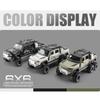 1/24 Land Range Rover Defender Alloy Pickup Car Model Diecasts Metal Off-road Vehicles Car Model Sound Light Childrens Toys Gift