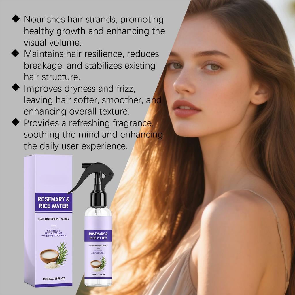 Hair Mist Spray for Scalp and Hair , Nourishing and Refreshing Daily Use