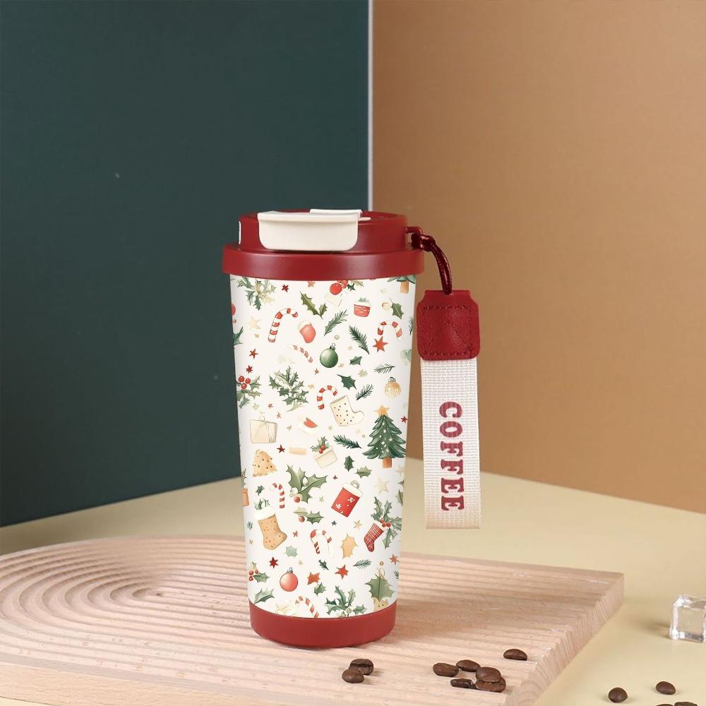 Insulation Or Cooling Christmas 316 Stainless Steel Cup 530ML Thermal Mug  for Boys and Girls