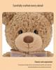 Peggy Teddybär-Plüschtier – Niedliches, kuscheliges Stofftier mit Fliege, ideales Geschenk für Mädchen