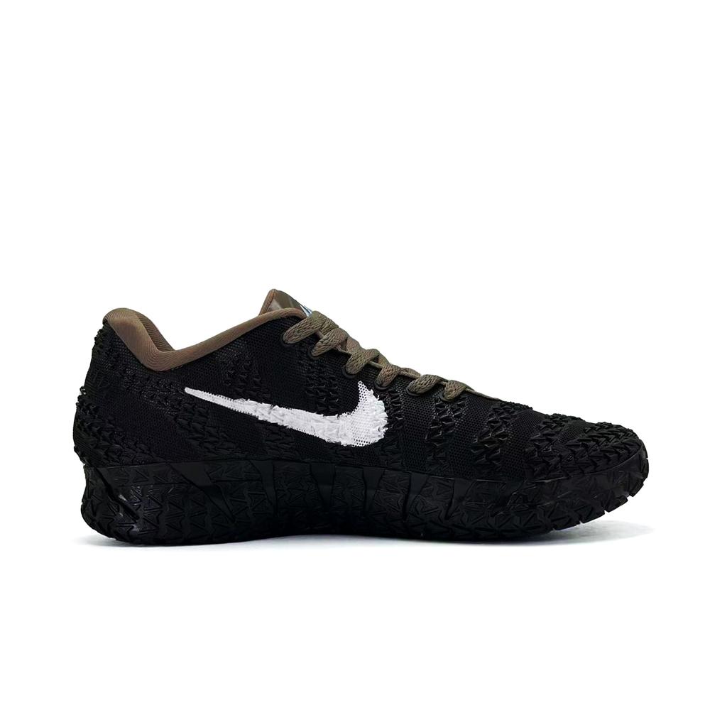 Nike Ja Morant 3 Black Star Cracked Abrasion Resistant Coverage Grip Low Top ZOOM X Basketball Shoes Unisex Black White HF2794-200(Team1356-)