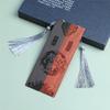 Pair of Chinese-Style Rosewood Bookmarks Reading Bookmarks Commemorative Gift Crescent-Shaped Bookmarks Gift for Book Lovers