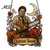 Gothic Porch Hanging Signs Halloween 2D Horror Window Decor, Acrylic Glowing Suncatcher with Outdoor Waterproof Party Supplies Ghost Tree Pumpkin,