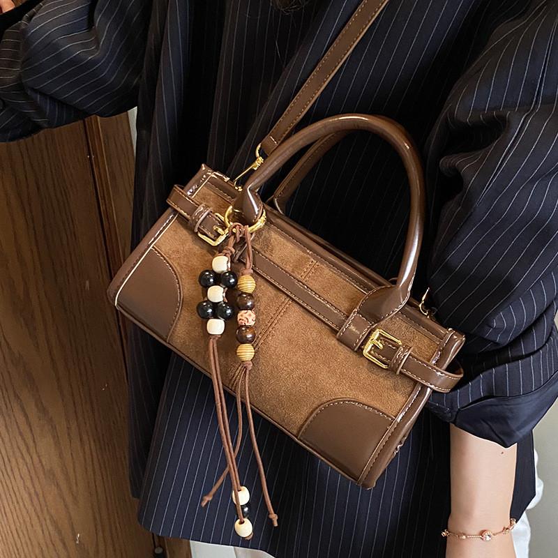 IELGY Ladies Messenger Bag Retro Merad Brown Outing Small Bag