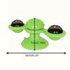 Windmill Cat Toy – Interactive Puzzle Toy for Cats with Whirligig Turntable, Kitten Brush Teeth Game, Rotating Pet Supplies