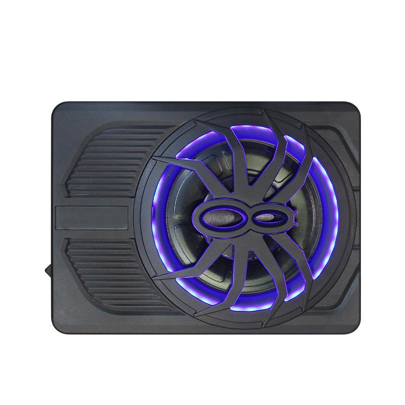 Ultra-Thin Car Subwoofer with Lights: Active Seat Cannon Speaker Modification