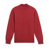 Maternity 100% Pure Wool Autumn/Winter Sweater for Women, Half-High Neck, Thickened Plain Color Base Layer for Middle-Aged & Elderly.