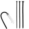 Hakona Urethral Hollow Silicone Urethral Penis Plug with Sex Insertion Urethral Masturbation Extra Long Cock Spiral Urethral Urethral Torture Urethral