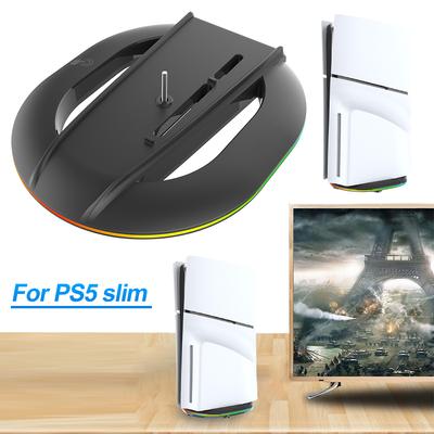 Support vertical antidérapant pour console PS5 Slim Disque et numérique pour console Playstation 5 Slim