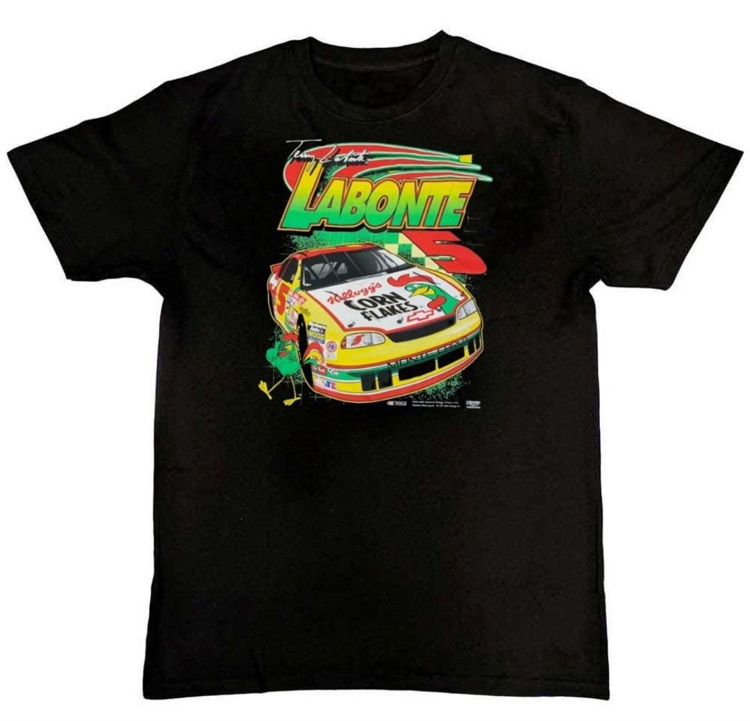 Vintage Nascar Terry Labonte Racing Car T-Shirt S