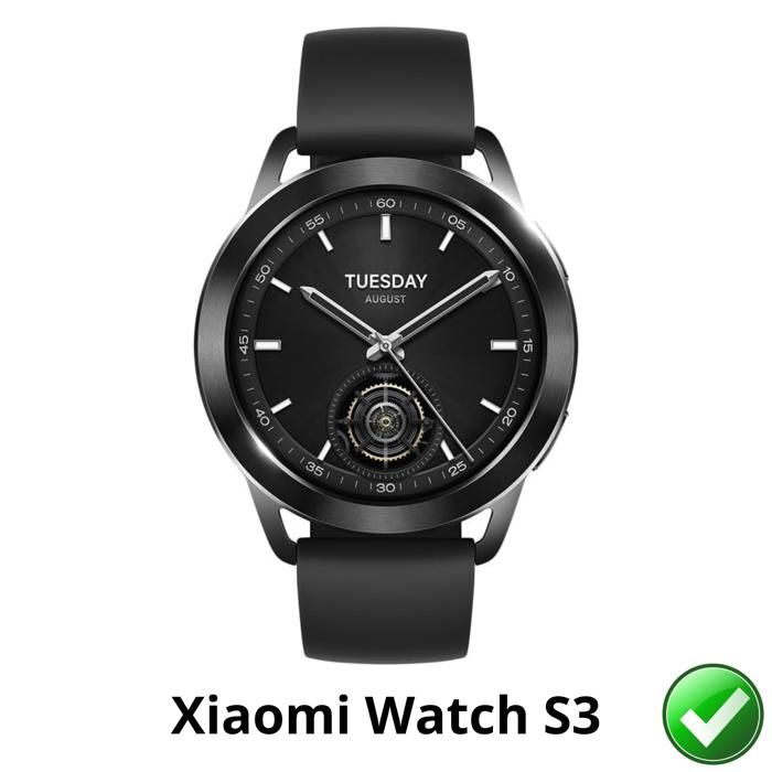 Protecție ecran pentru Xiaomi Watch S3 [Pachet 6] Folie de protecție din plastic rezistentă ultra subțire Phonillico