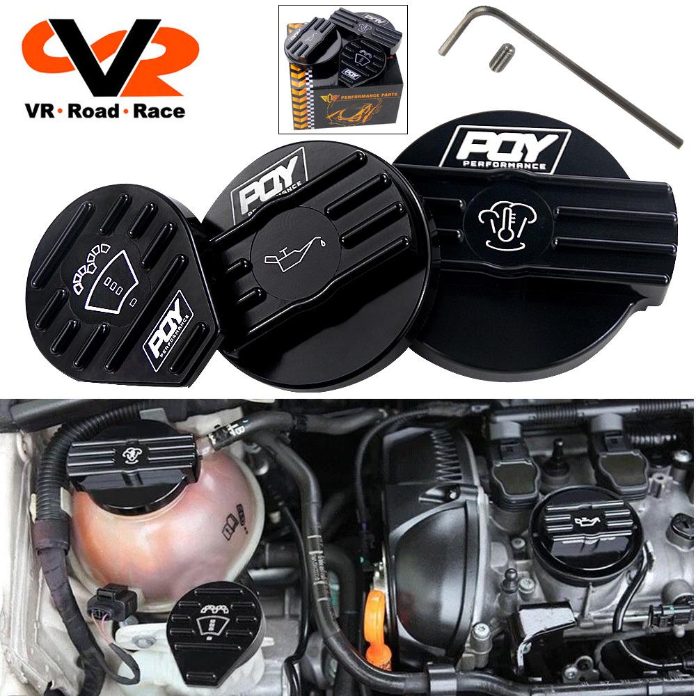 

Крышка заливной горловины масла, крышка бачка стеклоомывателя и датчика температуры воды для VW CC, Golf 6 GTI R MK6 Sirocco Vr Road Race