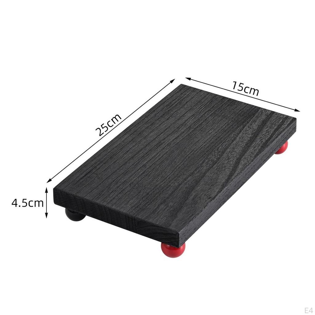 Wooden Cosmetic Stand Countertop Organizer Easy To Clean, Sturdy Gift, Pedestal Makeup Perfume