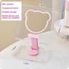 Ins Transparent Mobile Phone Rotating Stand Acrylic Clear Cute Bear Folding Tablet Computer Watching TV Storage Stand School