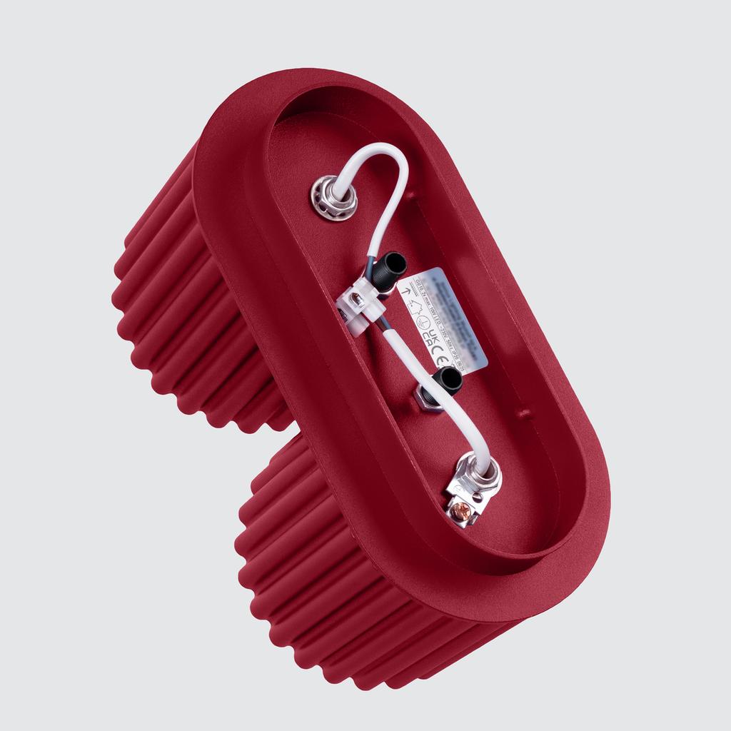 Plafon Aura 2 Gu10 Burgund Alu Sollux Sl.1820