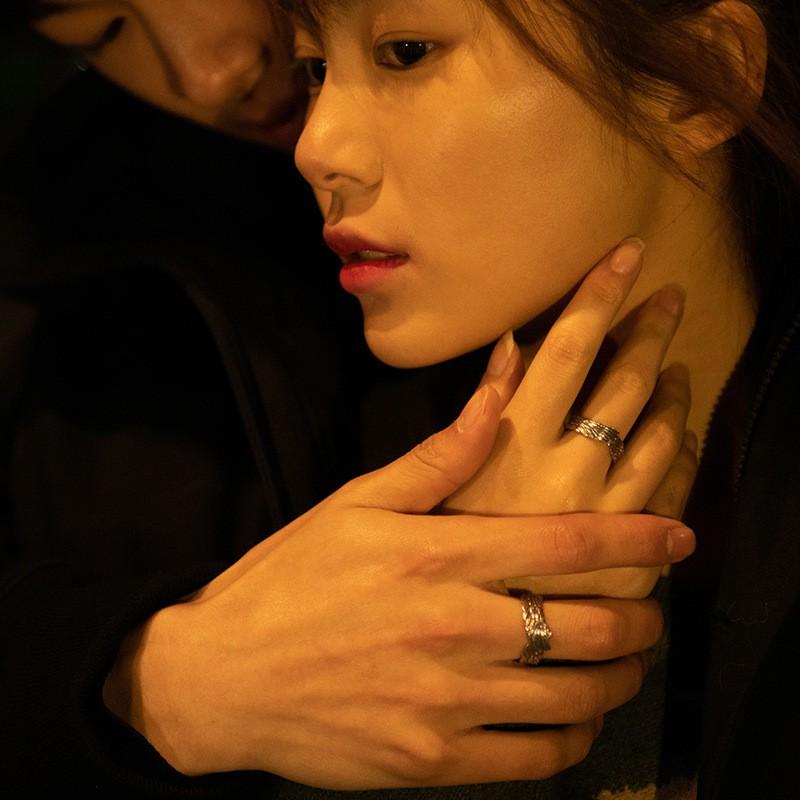 Adjustable Angel Wing Ring Couples Unisex Plated Copper Geometric Vintage Style Fashion Jewelry