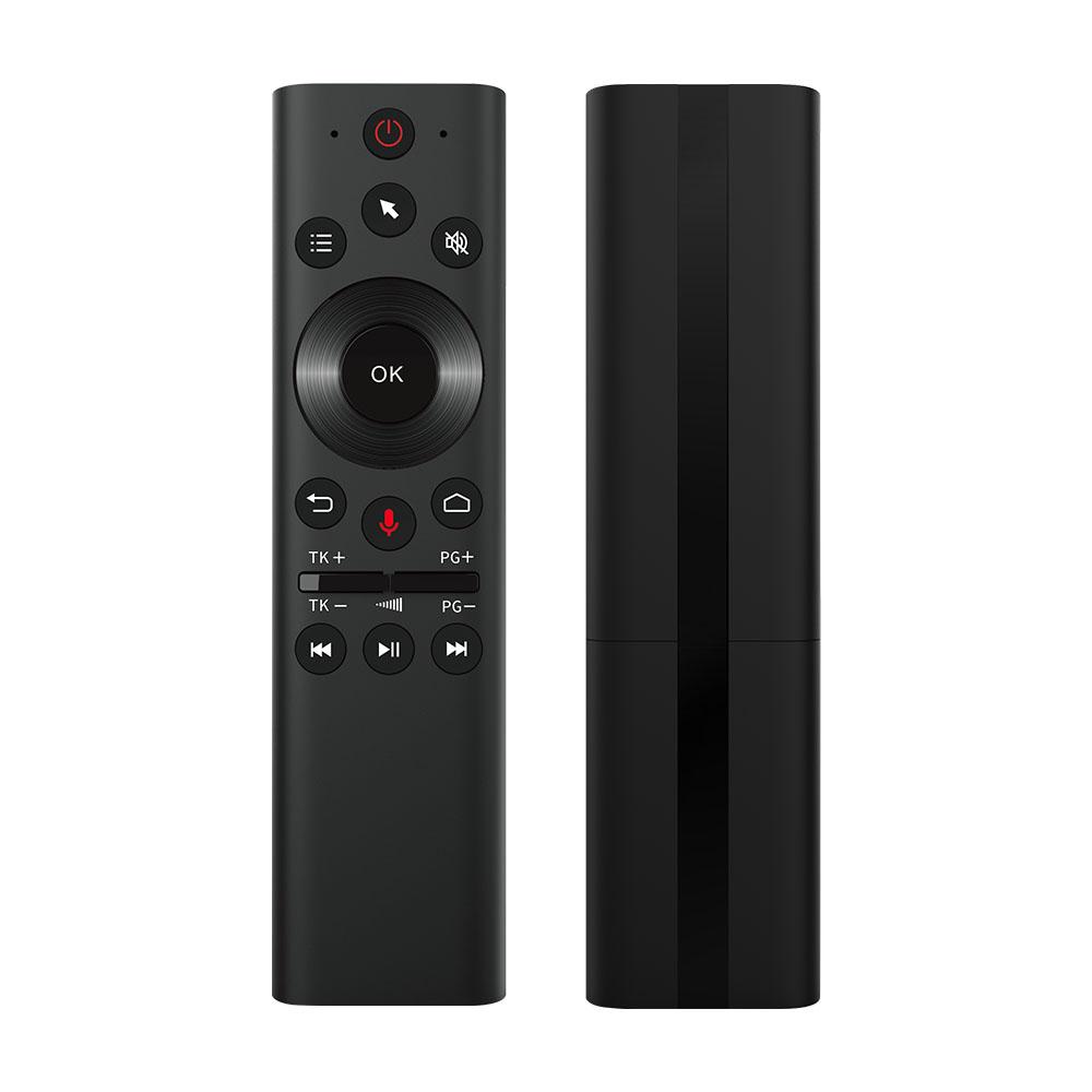 2.4G Bluetooth 5.0 Wireless Voice Remote Control Air Mouse  6 Axis Gyroscope Controller with USB Receiver for Computer TV Android Box