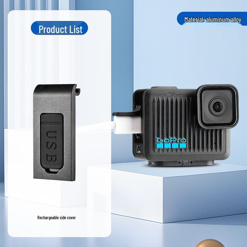 GoPro Hero Protective Silicone Case with Lens Cap and Battery Cover