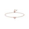 Emporio Armani Women's Rose Gold Tone Sterling Silver ID Bracelet, EG3554221