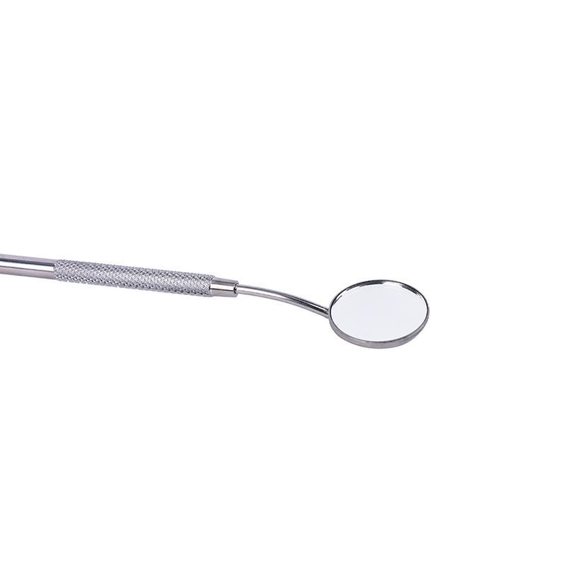 Dental Mirror Dentist Stainless Steel Handle Tool For Teeth Cleaning Inspection