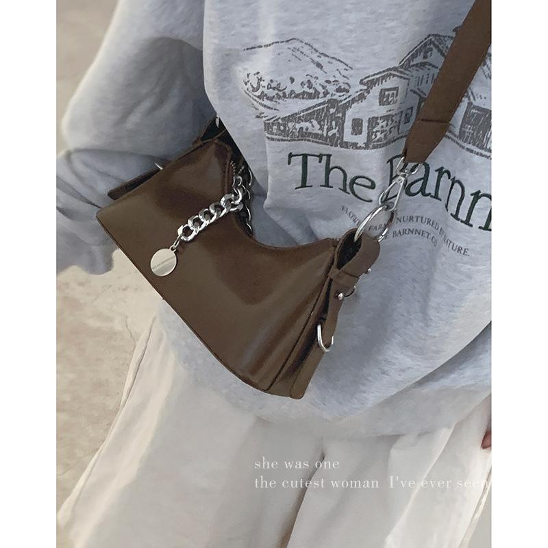 French Niche Premium Chain Bag Women's 2025 New Women's Small Square Bag Trendy One-shoulder Messenger Bag One Piece Delivery