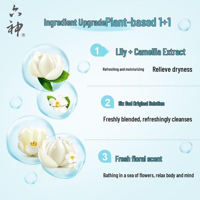 Liushen & Lux Hydrating Bath and Hair Care Set