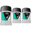 Sure Roll-On Motion Sense 3-Pack, 50 ml per stuk - Anti-irriterende Droge Bescherming voor Gevoelige Huid