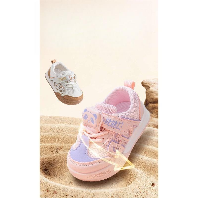 Children's toddler shoes Spring baby indoor shoes Mesh breathable boys' toddler shoes girls' running shoes