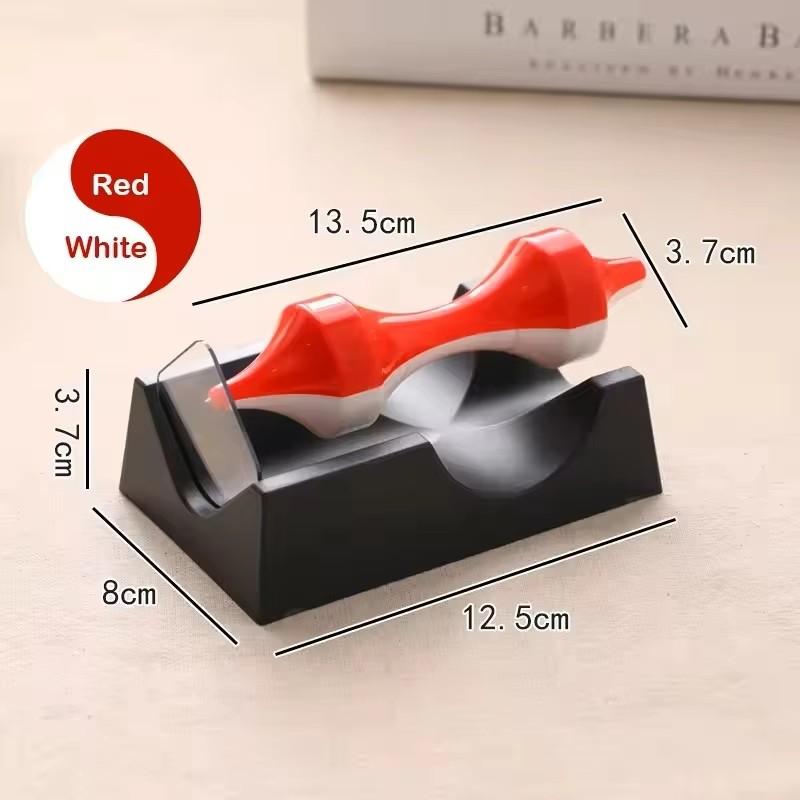 Perpetual Motion Machine Magnetic Suspension Rotating Roller Home Decoration No Battery Desktop Ornament Science Experiment Toy