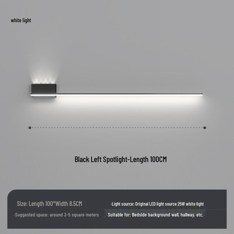 2025 Minimalist Strip Wall Light for Living Room & Bedroom