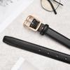 Belt Women'S Jeans Simple Decorative Thin Belt Girls Leather Pants Belt Tide