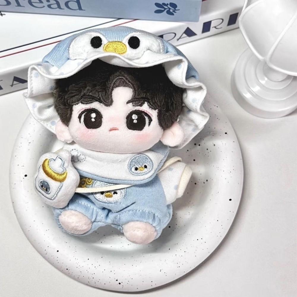 1 Set Penguin Baby Cotton Doll's Clothes Set Cartoon 10cm Doll Clothes  Children's Gift