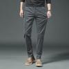 2025 Spring Men's Elastic Slim Fit Business Casual Pants