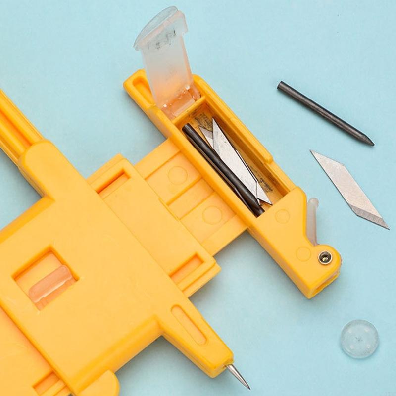 Round Cutter Compasses Cutter Adjustable Precise Circular Cutter Rotary Compasses Circle Cutter Circular Cutting Tool