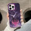 Spiel GI Kujou Sara Handyhülle für iPhone 17 16 15 14 13 12 11 X XR XS 8 7 Air Pro Max Plus Lila Transluzente Hülle