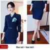 High-End Women's Professional Business Suit Set for Hotel Management, Housekeeping, Receptionist, and Salon Workwear
