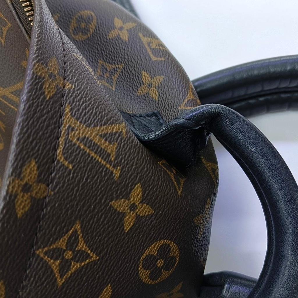 [Pre-Owned] Palm Springs Vintage Fashion Monogram Canvas And Leather Mini Backpack - Good #1OI4Y54