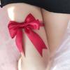 Sexy Lace Bow Garter Bride Solid Color Fashion Comfortable Wild Thigh Ring Wedding Accessories