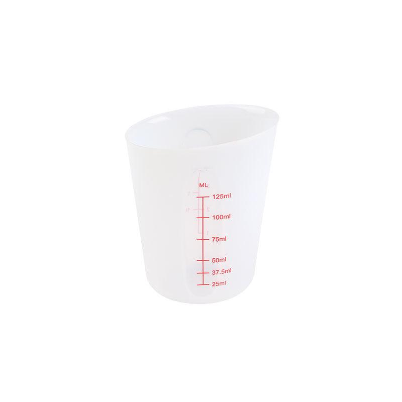 Baking Tools Silicone Measuring Cup 250ml 500ml Silicone Milk Cup Visual Double Scale Measuring Cup