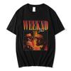 The Weeknd Ultra-Klarer Print Oversize Herren Sommer T-Shirt - Lockere Passform, Kurzarm, Trendige Marke