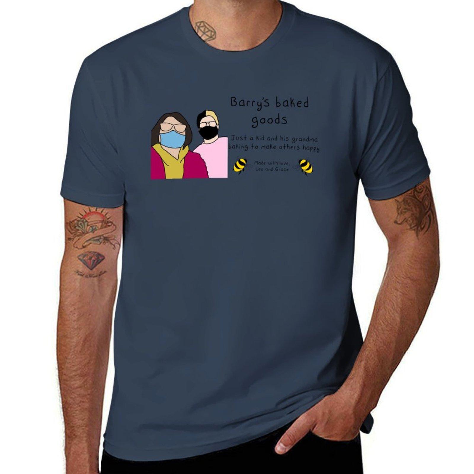 Barrys Baked Goods Tshirt Fashion Simple Casual Tee Shirt S