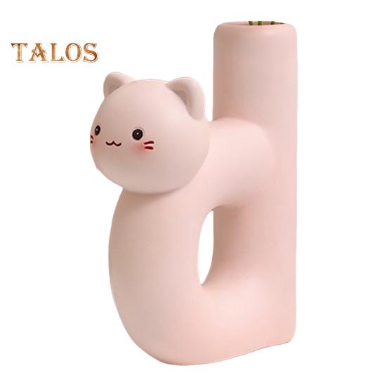 

Ваза с буквами «кошка», смоляная ваза для цветов «котенок», домашний декор для стола, держатель для цветов «кошка» для гостиной, обеденного стола, цветочная композиция A