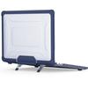 Transparent Matte PC Laptop Case MacBook Air 13 Pro With Anti-Slip Stand Shockproof Protection Heat Dissipation