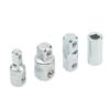 Chrome Vanadium Alloy Steel Ratchet Wrench Adapter Socket Converter Set