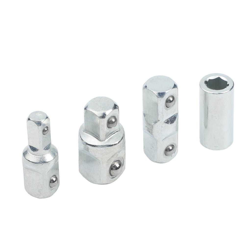 Chrome Vanadium Alloy Steel Ratchet Wrench Adapter Socket Converter Set