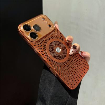 Cooling Phone Case with Camera Protective for Apple IPhone 17 Air 16 Plus 16 14 13 12 Pro Max Magnetic Heat Dissipation
