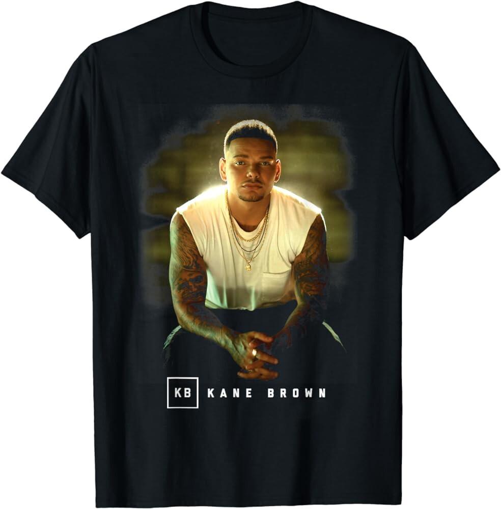 Kane Brown Black Short Sleeve Size S-4XL Shirt Gift For Fan Unisex T-Shirt M